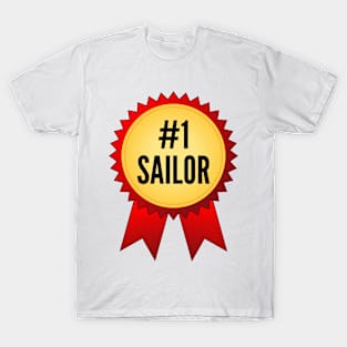 Number 1 Sailor Gold Medal T-Shirt